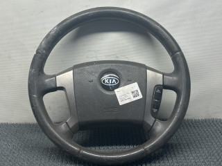 руль Kia Sorento 1 поколение 2005, 2.5 л., D4CB, дизель, АКПП, черный, внедорожник 5 дв., полный подключаемый привод
