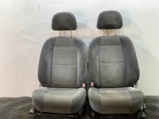 салон (комплект сидений) Hyundai Santa Fe 1 поколение (SM) 2001, 2.4 л., бензин, МКПП, черный, внедорожник 5 дв., передний привод