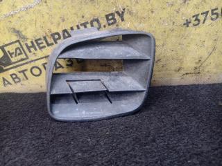 заглушка (решетка) в бампер Audi 80 B3 1988, 1.9 л., 1Y, дизель, МКПП, серебро, седан, передний привод