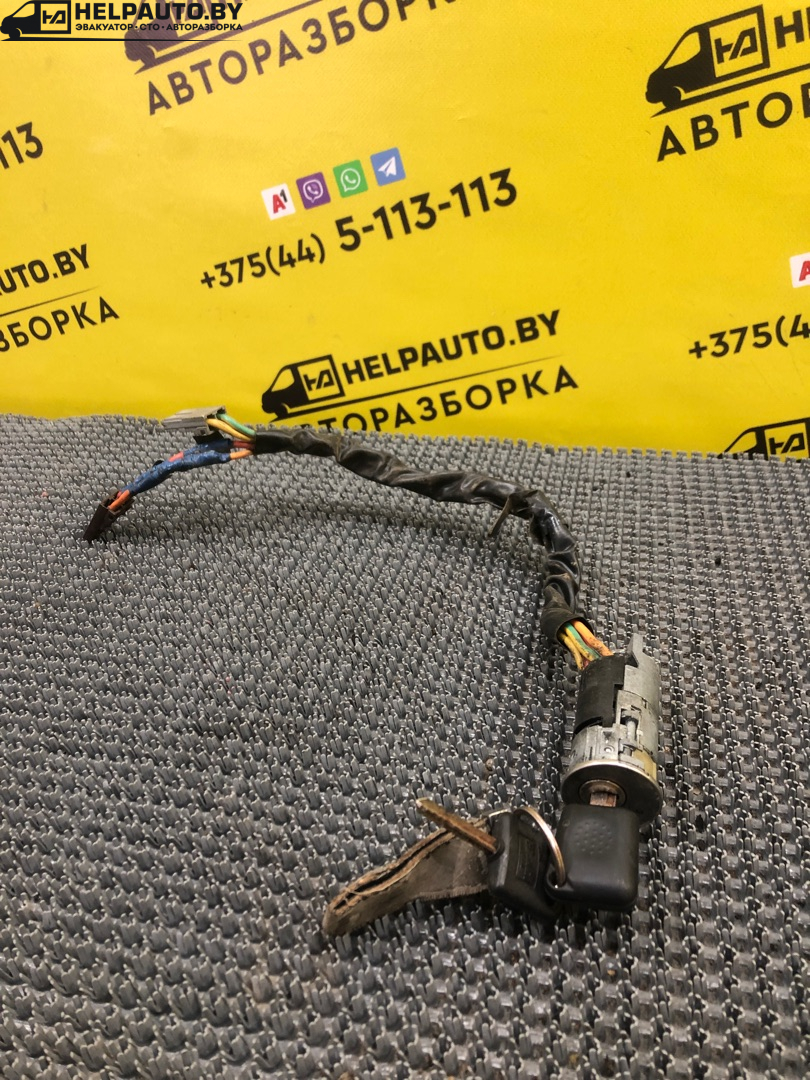 замок зажигания Peugeot 605 1 поколение 1994, 2.0 л., бензин, МКПП, серый, седан, передний привод - фото №1
