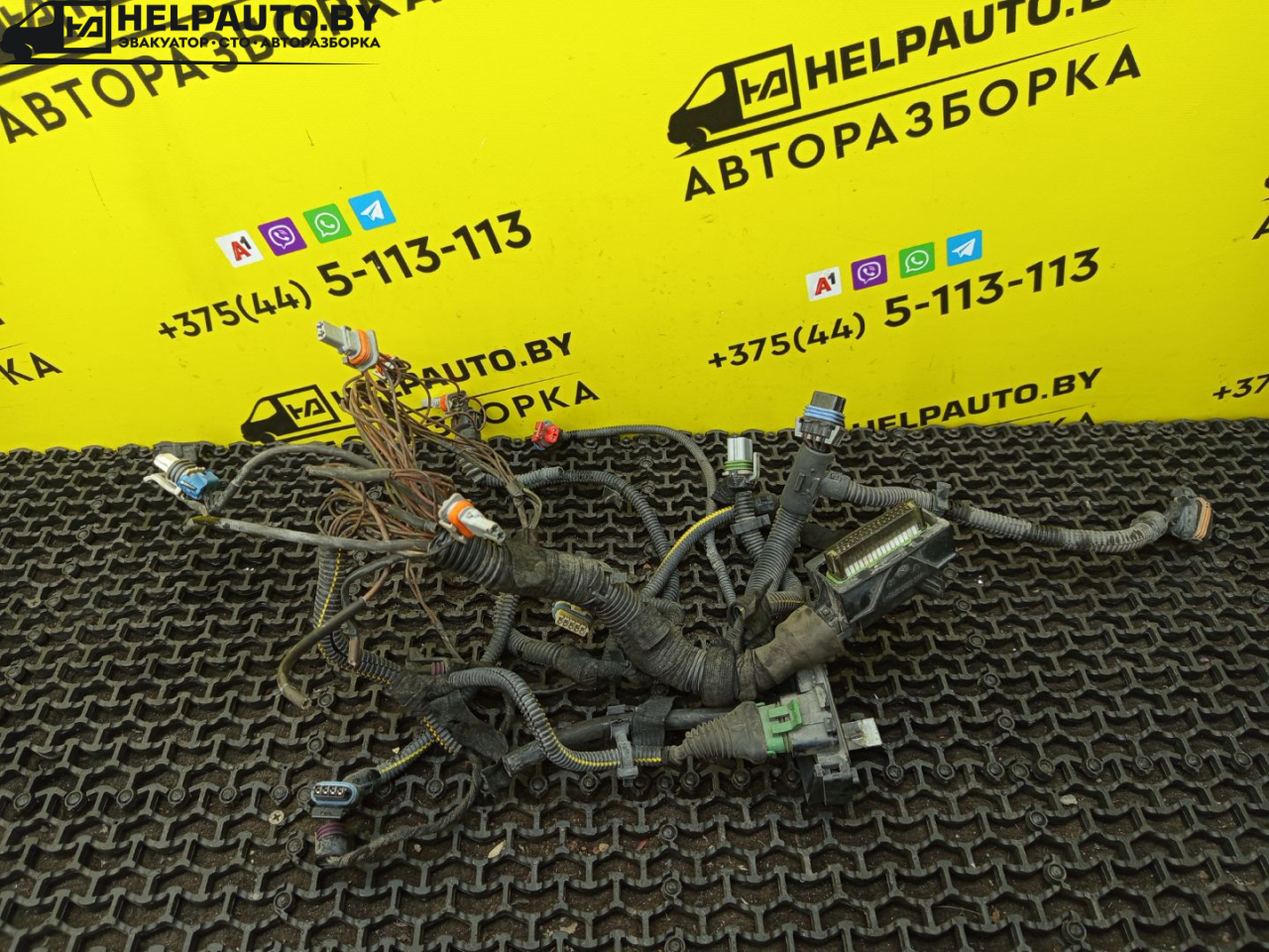 проводка двигателя Opel Astra G 1998, 1.4 л., X 14 XE, бензин, МКПП, серебро, универсал, передний привод - фото №1