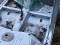 часть кузова (вырезанный элемент) Toyota Yaris P1 2001, 1.0 л., 1SZ-FE, бензин, МКПП, серебро, хетчбэк 5 дв., передний привод - фото №11