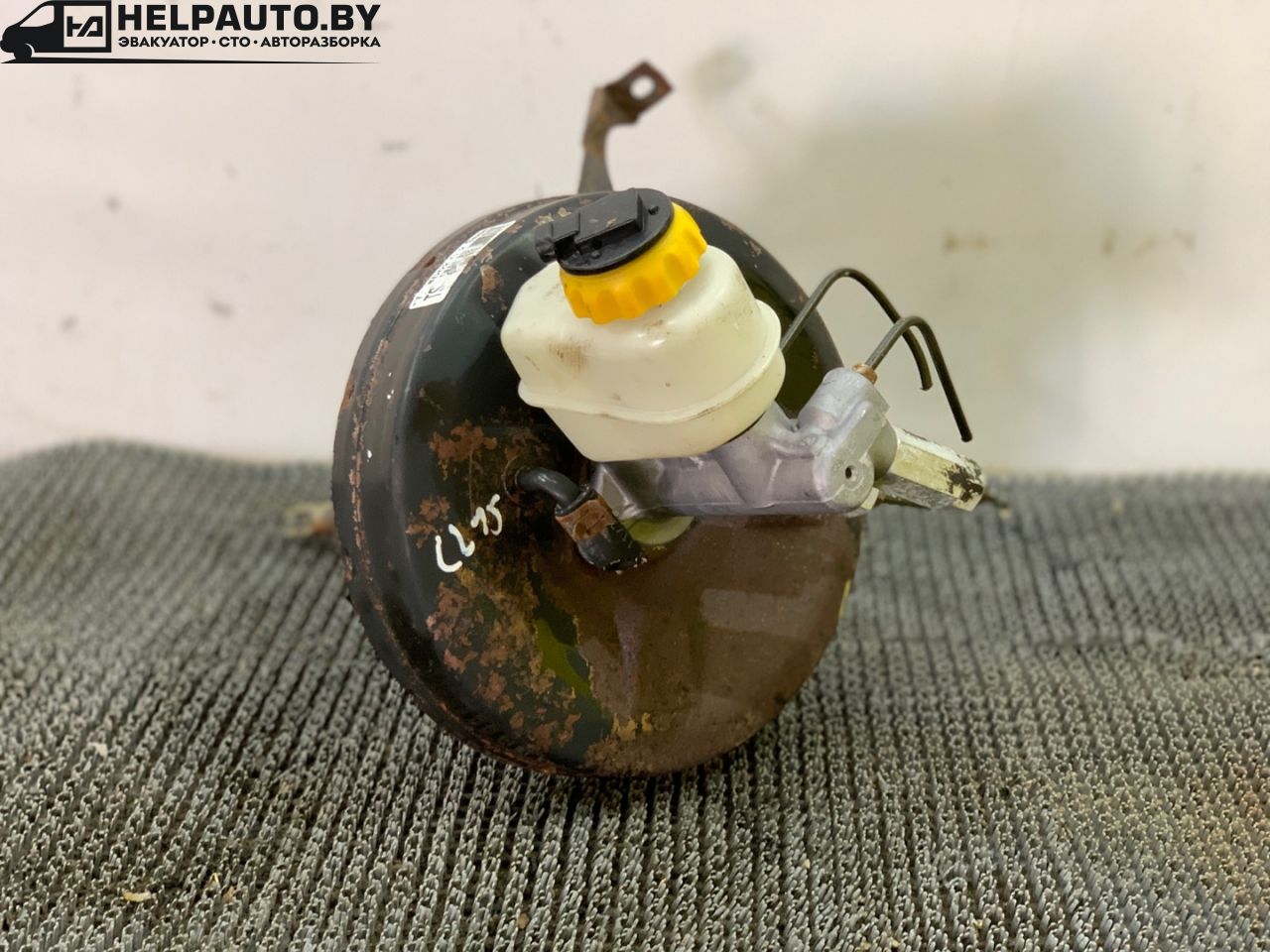 цилиндр тормозной главный Chevrolet Lanos 1 поколение 2003, 1.5 л., A15SMS, бензин, МКПП, зелёный, седан, передний привод - фото №1