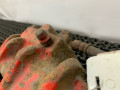 суппорт передний левый Rover 200 Series 3 поколение 1999, 1.4 л., 14 K2F, бензин, 5МКПП, серебристый, хетчбэк 3 дв., передний привод - фото №6