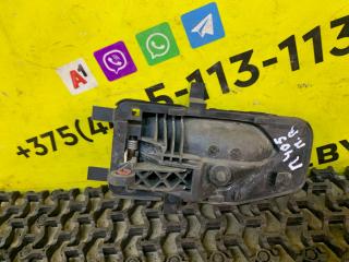 ручка внутренняя передняя правая Peugeot 405 1 поколение 1992, 1.6 л., BDY (XU5M2Z), бензин, МКПП, синий, седан, передний привод