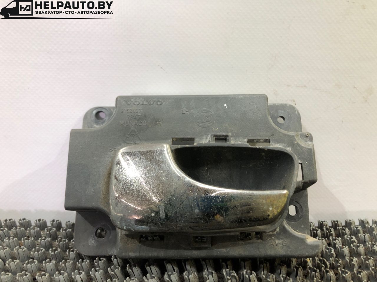 ручка внутренняя передняя левая Volvo S70 1 поколение 2000, 2.5 л., D 5252 T, дизель, МКПП, черный, седан, передний привод - фото №1