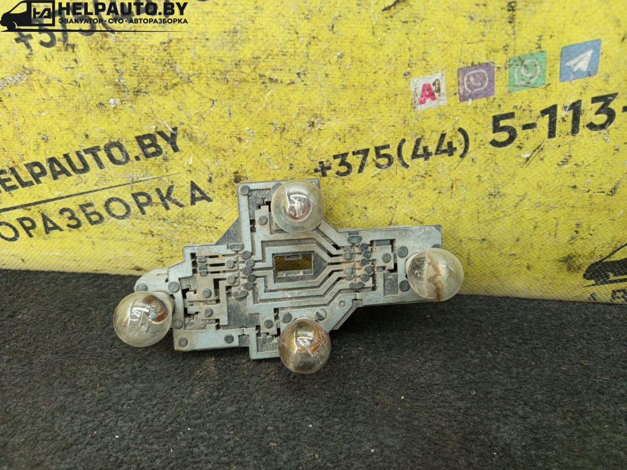 панель заднего правого фонаря Renault Scenic 1 поколение 1998, 1.9 л., F9Q 716, дизель, МКПП, синий, минивэн, передний привод - фото №1