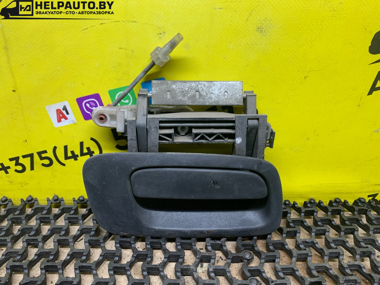 ручка наружная задняя правая Opel Astra G 2002, 1.6 л., X 16 XEL, бензин, 5МКПП, синий, универсал, передний привод - фото №1