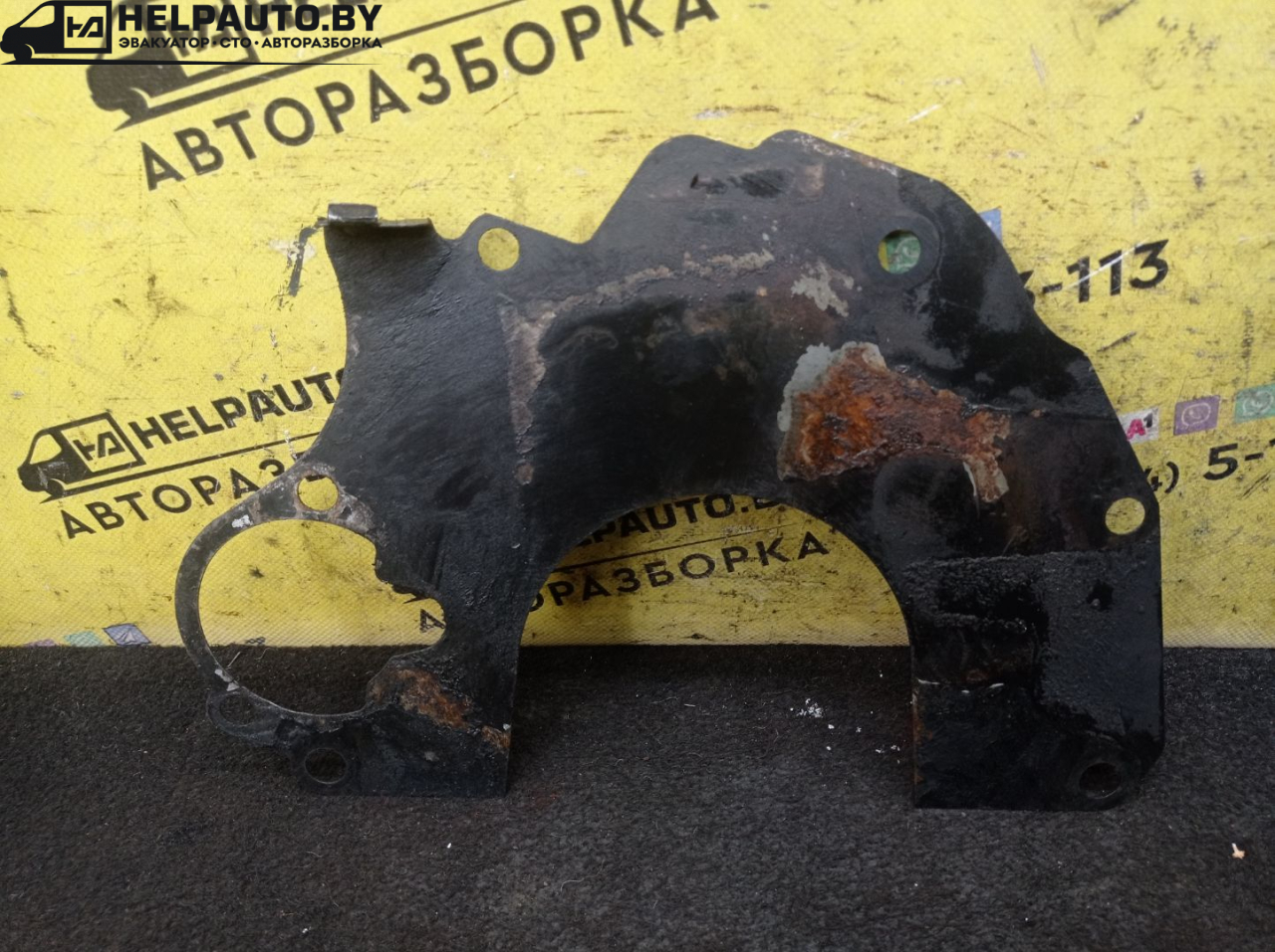 Прокладка КПП (пластина) Audi 80 B3 1988, 1.9 л., 1Y, дизель, МКПП, серебро, седан, передний привод - фото №1