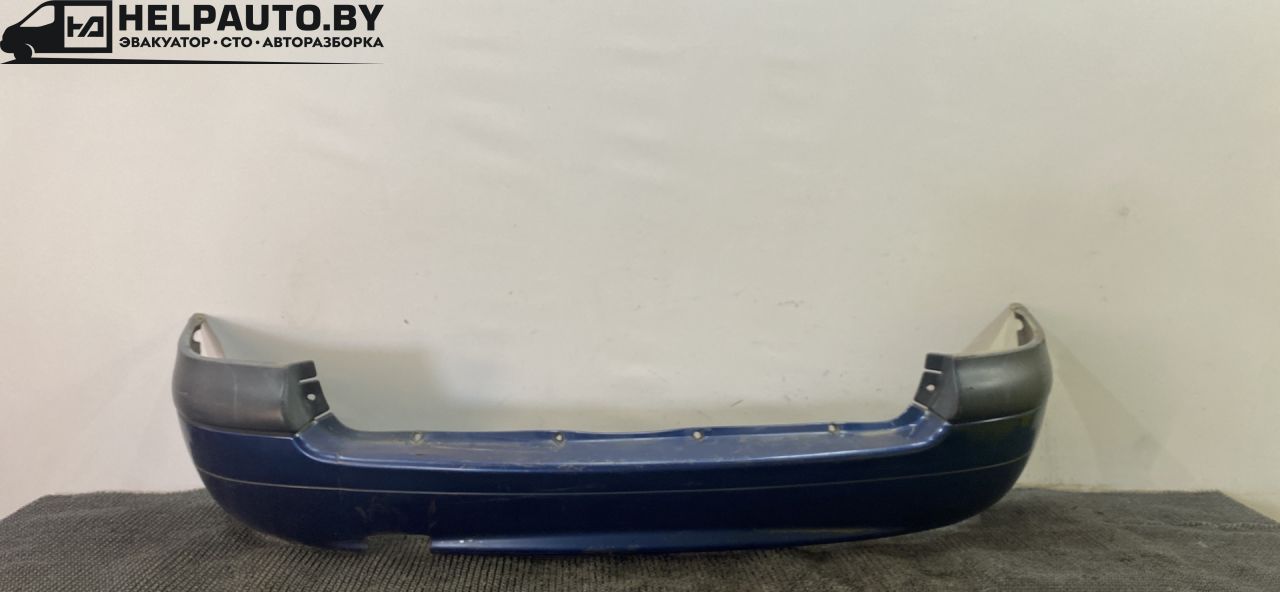 бампер задний Renault Scenic 1 поколение 1998, 1.6 л., бензин, МКПП - фото №1