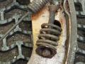 механизм развода задних тормозных колодок Peugeot 406 1 поколение 1997, 1.9 л., дизель, МКПП, серебро, седан, передний привод - фото №4