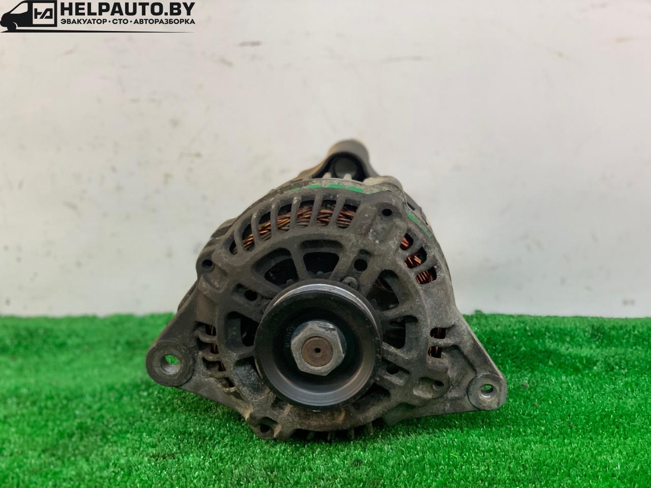генератор Hyundai Santa Fe 1 поколение (SM) 2001, 2.4 л., бензин, МКПП, черный, внедорожник 5 дв., передний привод, 37300-38700 - фото №1