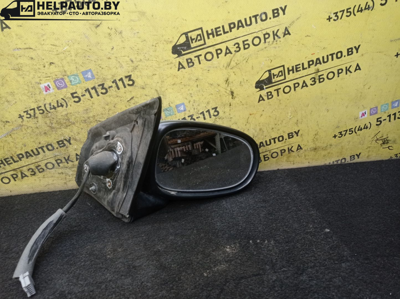 зеркало наружное правое Nissan Almera Tino V10 2001, 2.2 л., YD22DDT, дизель, МКПП, берюзовый, минивэн, передний привод - фото №1