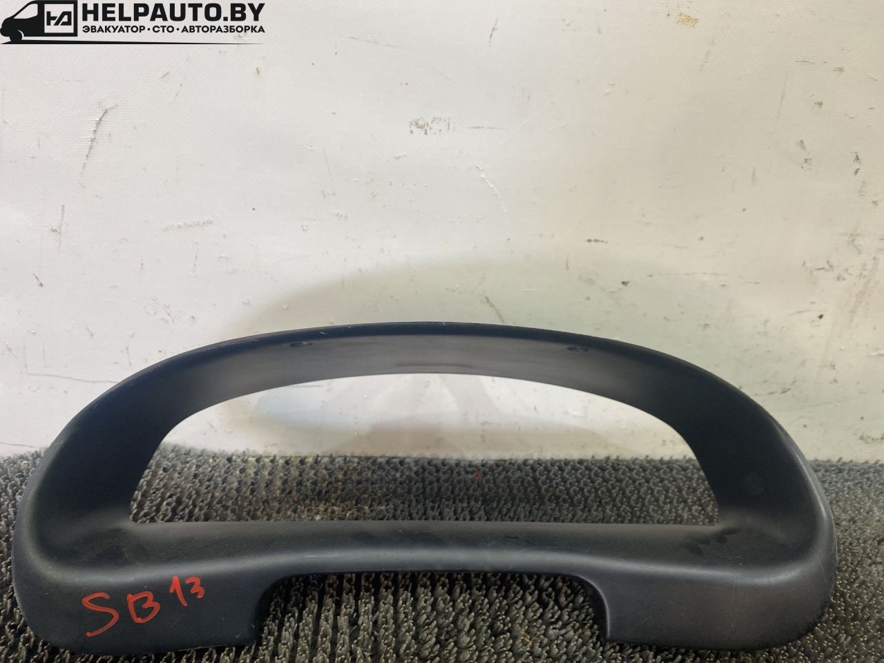 рамка панели приборов Suzuki Baleno 1 поколение 1998, 1.3 л., i, G13BB, бензин, МКПП, серебристый, седан, передний привод - фото №1