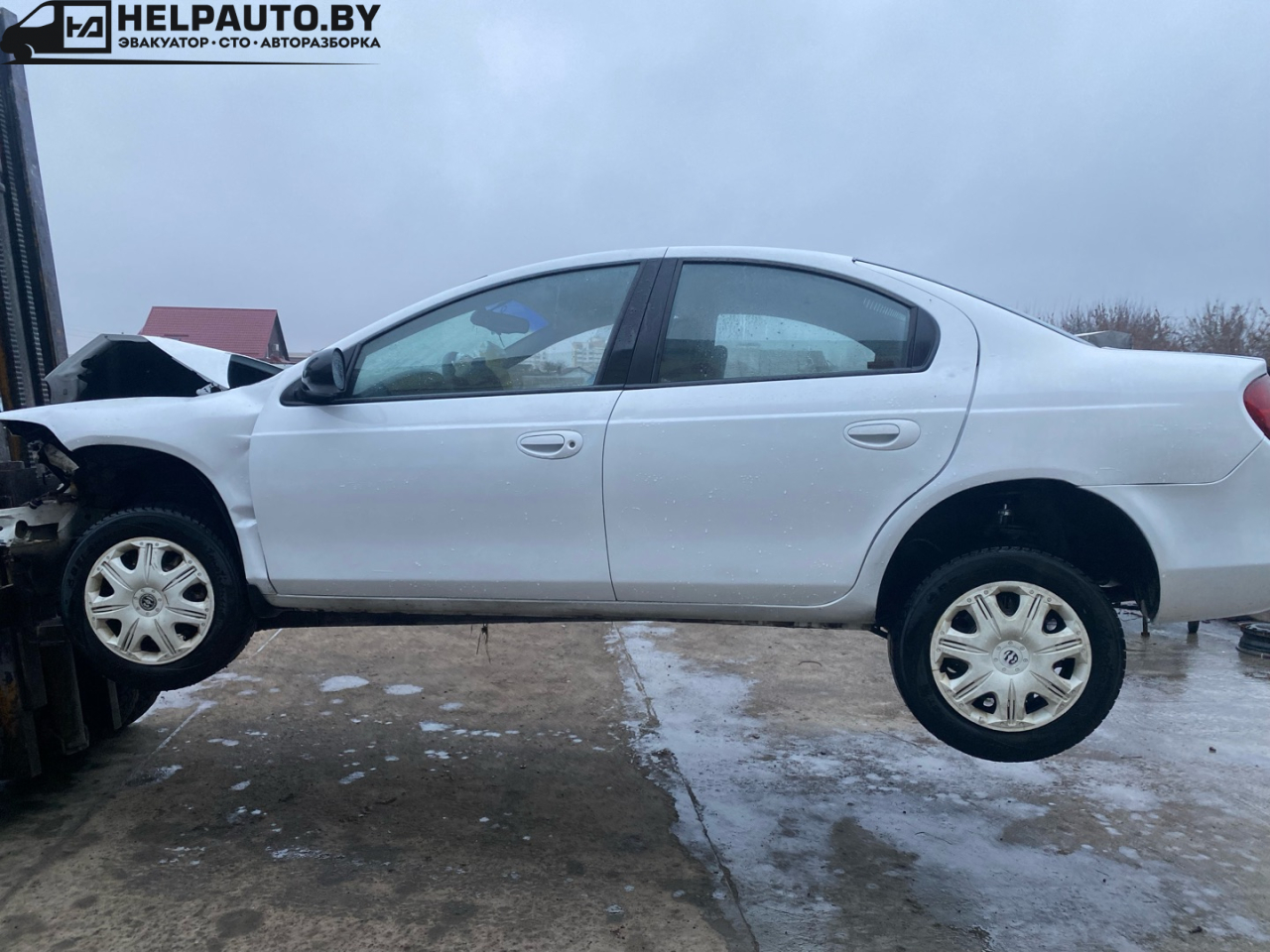 балка подвески задняя Dodge Neon 2 поколение 2000, 2.0 л., ECH, бензин, АКПП, белый - фото №1