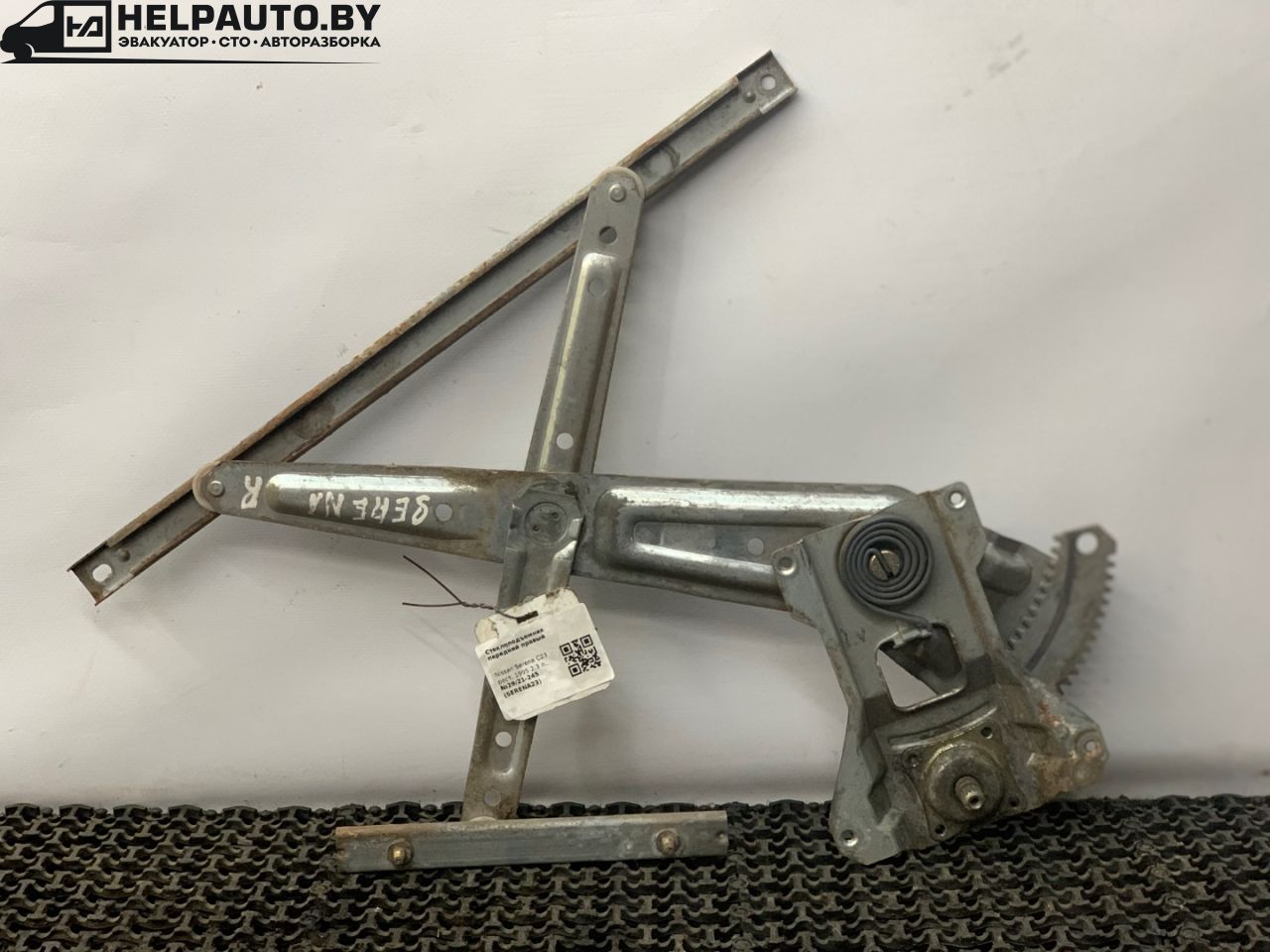 стеклоподъемник электрический задний левый Nissan Almera Tino V10 2001, 2.2 л., YD22DDT, дизель, МКПП, берюзовый, минивэн, передний привод - фото №1