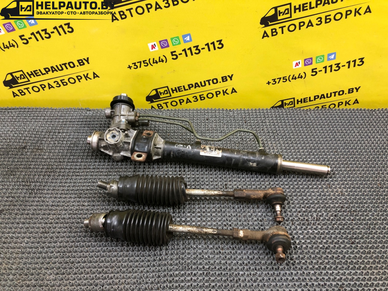 рулевая рейка Volvo V40 1 поколение 1999, 2.0 л., B 4204 S, бензин, АКПП, синий, универсал, передний привод, SMI - фото №1
