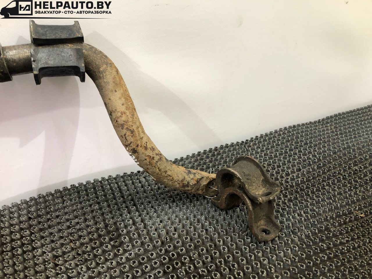 стабилизатор подвески передний Kia Sorento 1 поколение 2005, 2.5 л., дизель, МКПП, серый, полный привод - фото №1