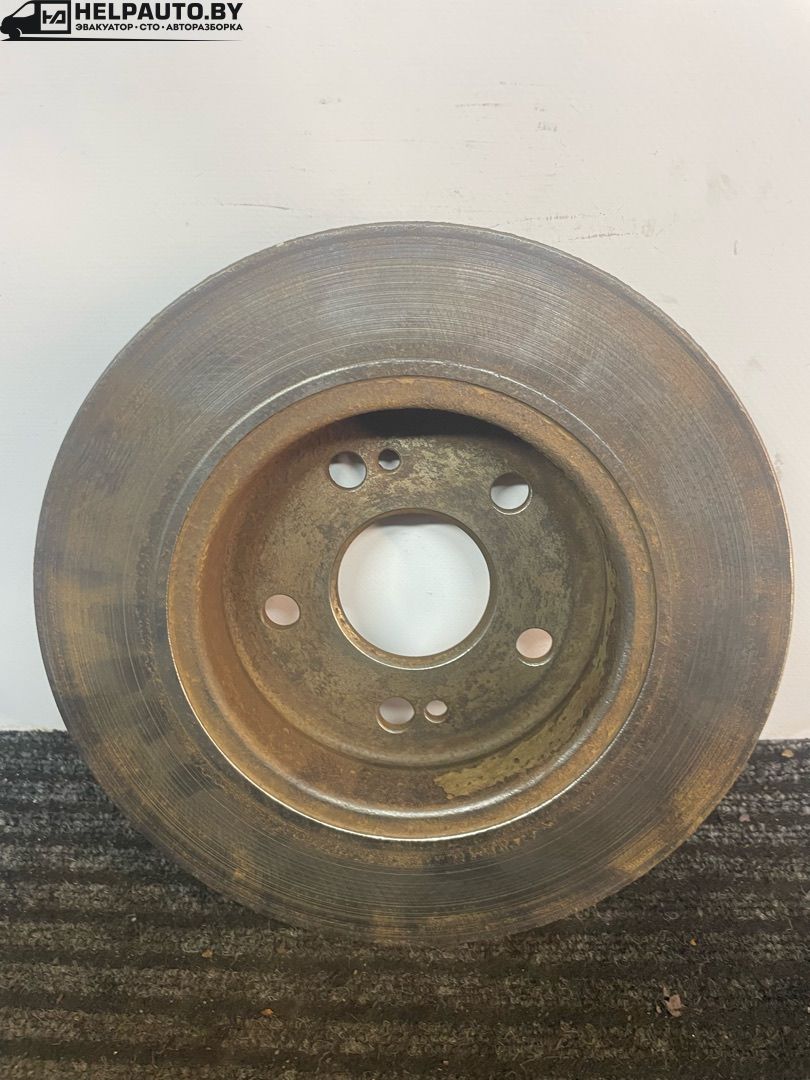 диск тормозной задний Renault Scenic RX4 1 поколение 2003, 2.0 л., F4R 744, бензин, МКПП, синий, внедорожник 5 дв. - фото №1