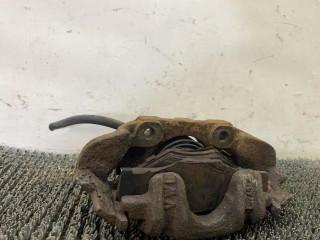 суппорт передний левый Volkswagen Polo 2 поколение 1990, 1.3 л., бензин, МКПП, синий, хетчбэк 3 дв., передний привод