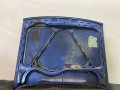 капот Volkswagen Polo 2 поколение 1990, 1.3 л., бензин, МКПП, синий, хетчбэк 3 дв., передний привод - фото №2