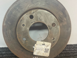 диск тормозной передний Hyundai Tiburon 1 поколение [рестайлинг] 2000, 2.0 л., бензин, АКПП, синий, купе