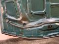 капот Mazda 323 6 поколение 1998, 1.4 л., бензин, МКПП, синий, хетчбэк 3 дв., передний привод - фото №5