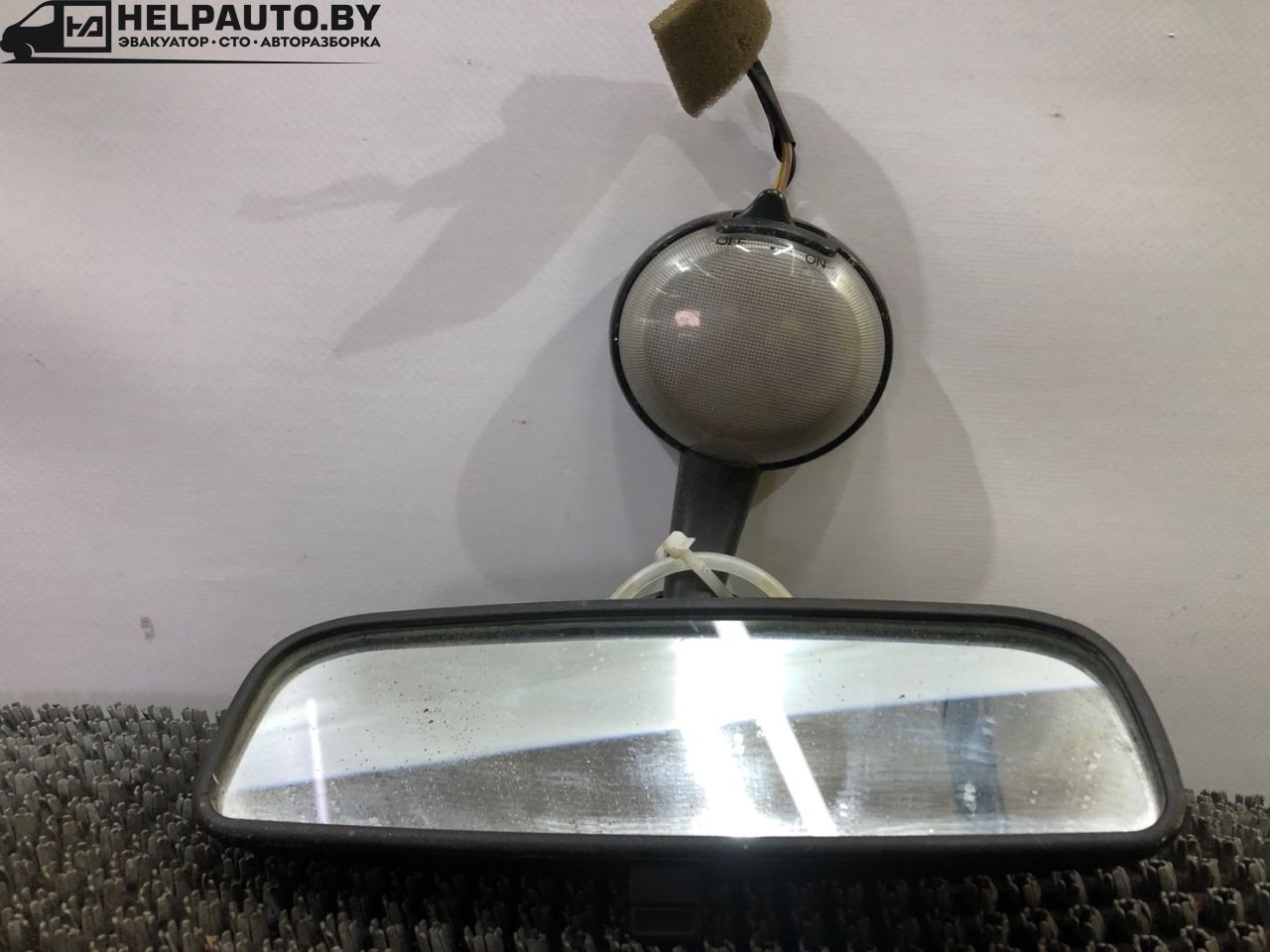 зеркало салона Hyundai Atos 1 поколение 2000, 1.0 л., бензин, МКПП, синий, хетчбэк 5 дв., передний привод - фото №1