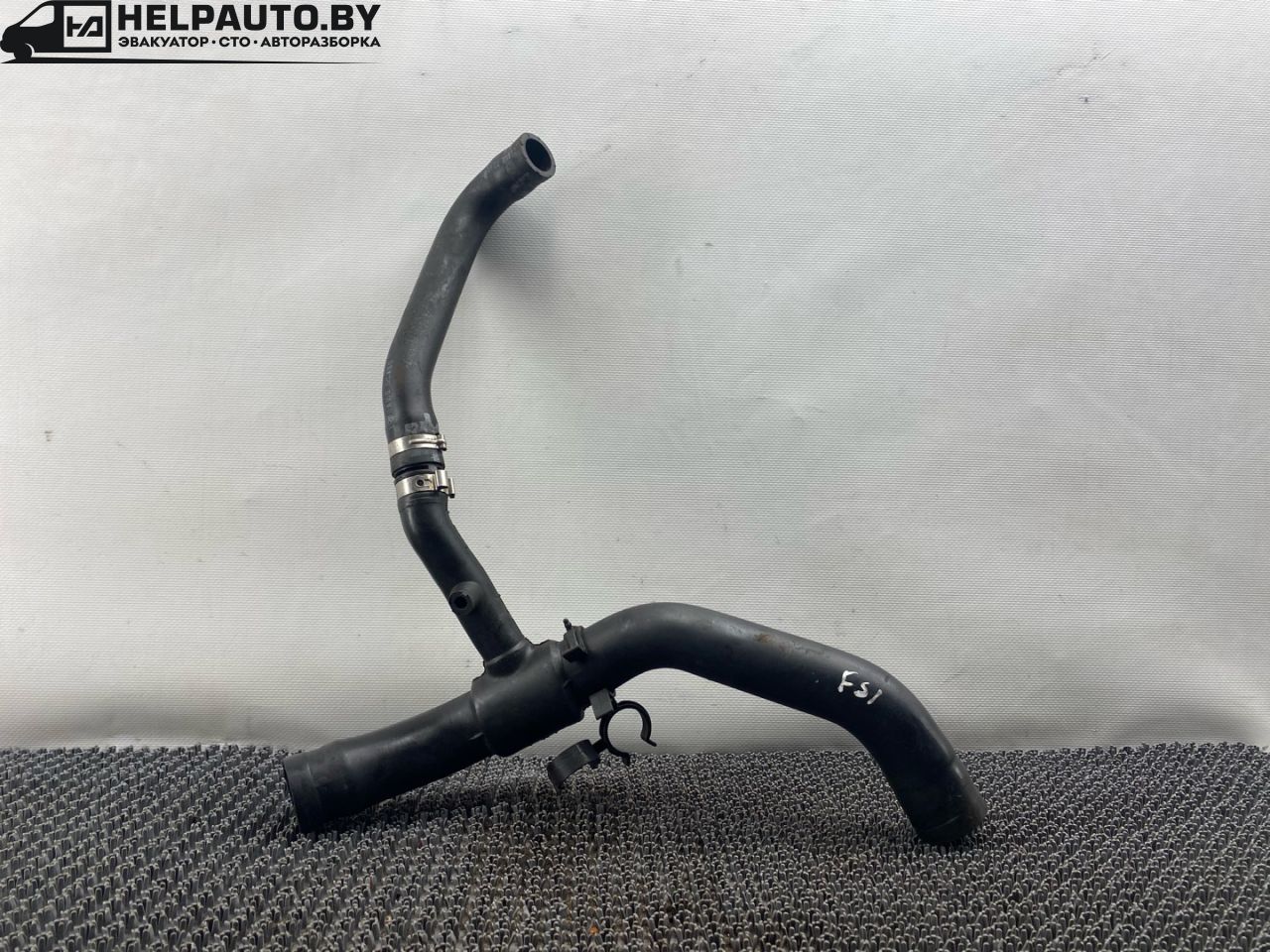 патрубок радиатора Fiat Scudo 1 поколение (1996 - 2007), 2.0 л., дизель, МКПП, белый, минивэн, передний привод - фото №1