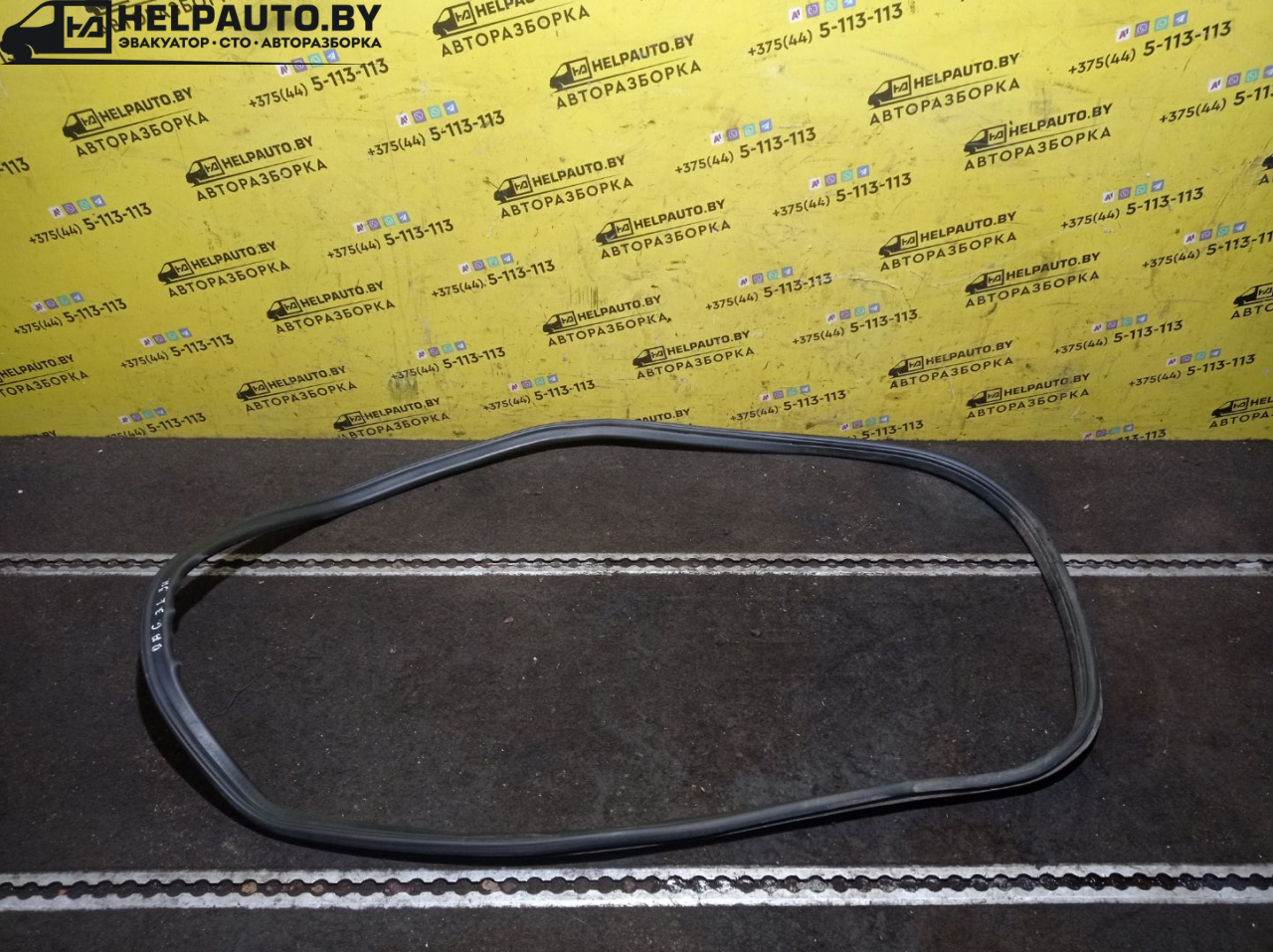 уплотнитель двери Opel Astra G 2002, 1.6 л., X 16 XEL, бензин, 5МКПП, синий, универсал, передний привод - фото №1