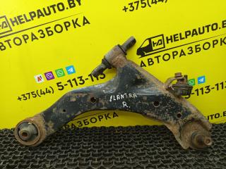 рычаг передний правый Hyundai Elantra 3 поколение [рестайлинг] XD 2005, 1.6 л., G4ED, бензин, МКПП, серебристый, седан, передний привод