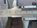 диск тормозной передний Mitsubishi Carisma 1 поколение (1995 - 1999), 1.8 л., 4G93 (GDI), бензин, МКПП, серебро, хетчбэк 5 дв., передний привод - фото №2