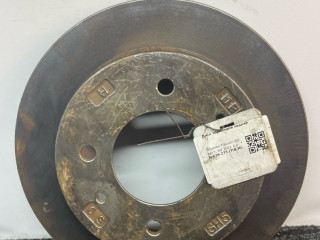 диск тормозной задний Hyundai Tiburon 1 поколение [рестайлинг] RD 2001, 2.0 л., бензин, 5МКПП, красный, купе