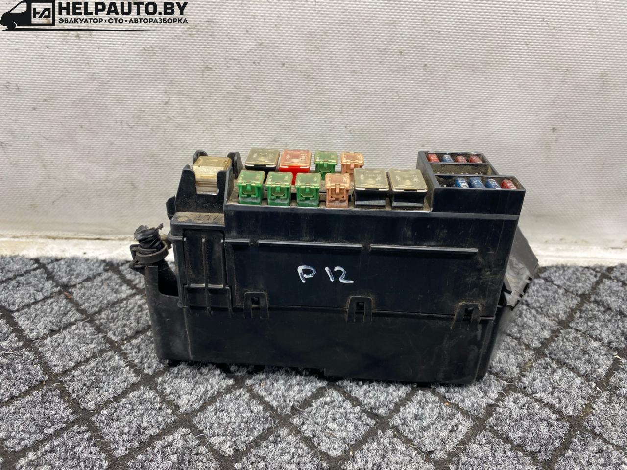 блок предохранителей Nissan Primera P12 2002, 2.2 л., дизель, передний привод, 7154-7003TA - фото №1
