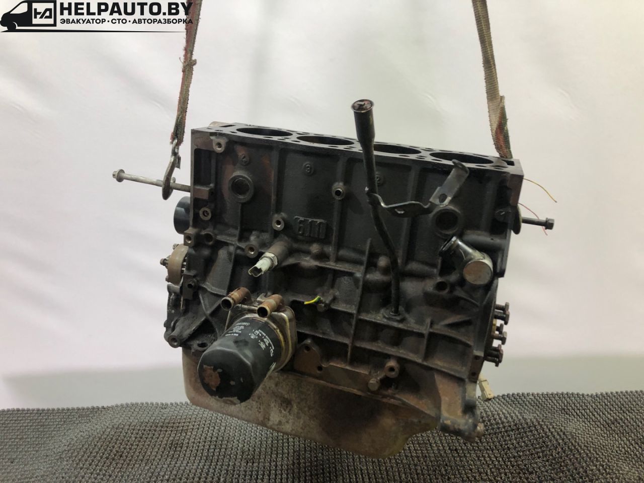 блок цилиндров Citroen Xsara 1 поколение 1998, 1.9 л., дизель, 5МКПП, зеленый, универсал, PSA - фото №1