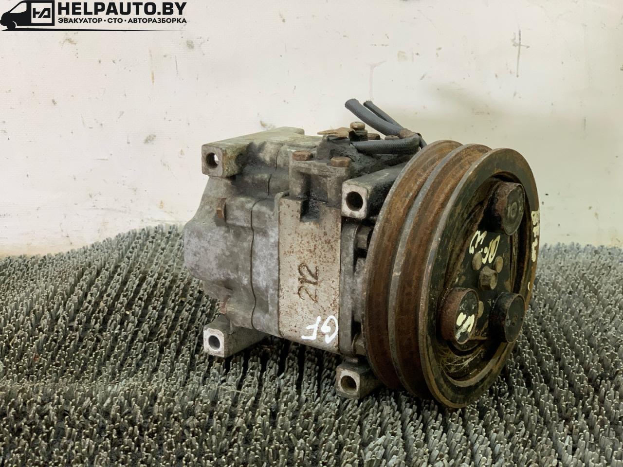 компрессор кондиционера Mazda 626 GF 1997, 2.0 л., дизель, МКПП, зелёный, седан, передний привод, E1106338 - фото №1