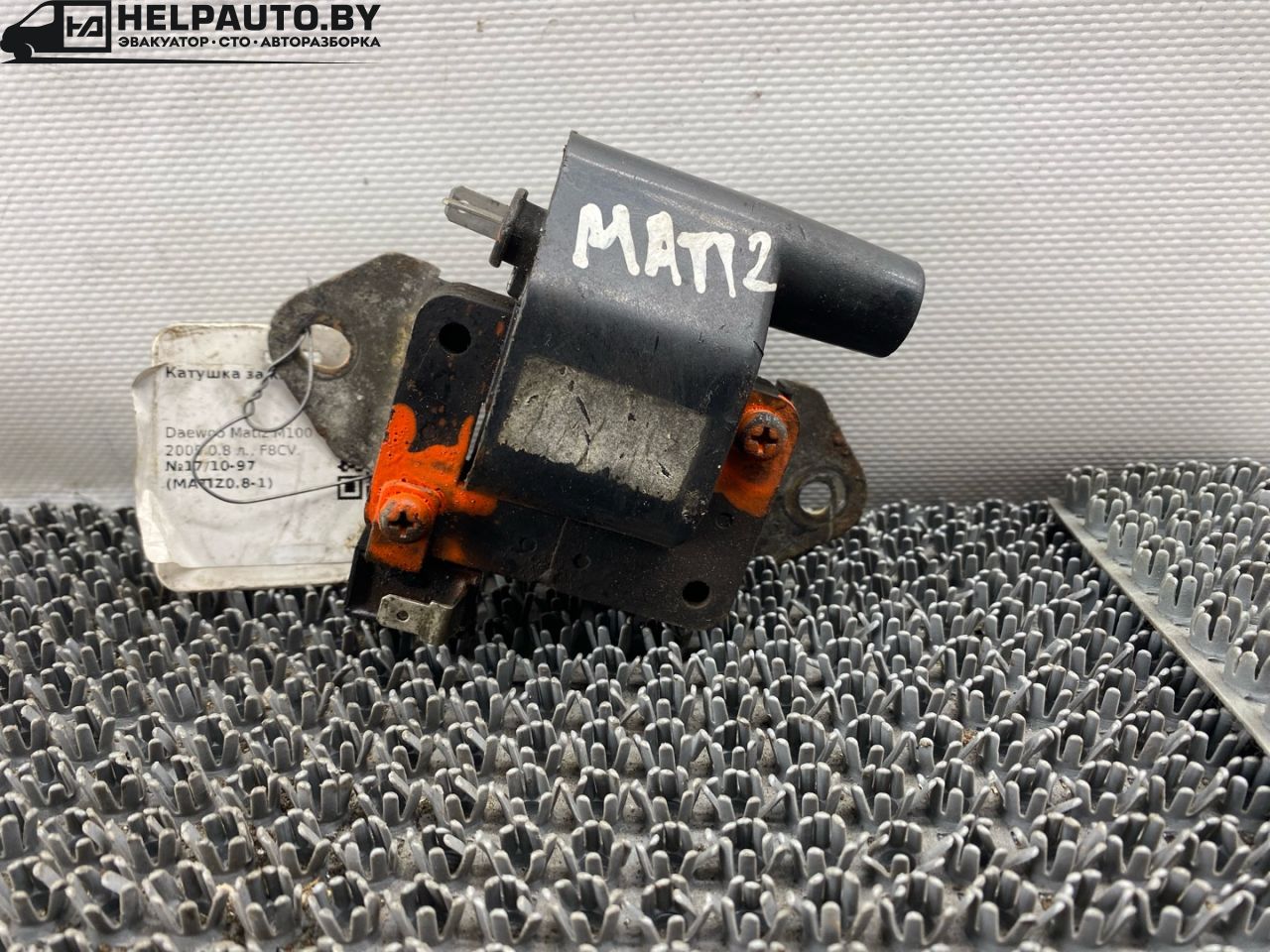 катушка зажигания Daewoo Matiz M100 2000, 0.8 л., F8CV, бензин, красный, хетчбэк 5 дв. - фото №1