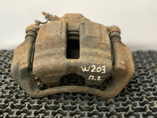 суппорт передний левый Mercedes-Benz C-Класс W203/S203/CL203 2000, 1.8 л., бензин, МКПП, белый, седан, задний привод