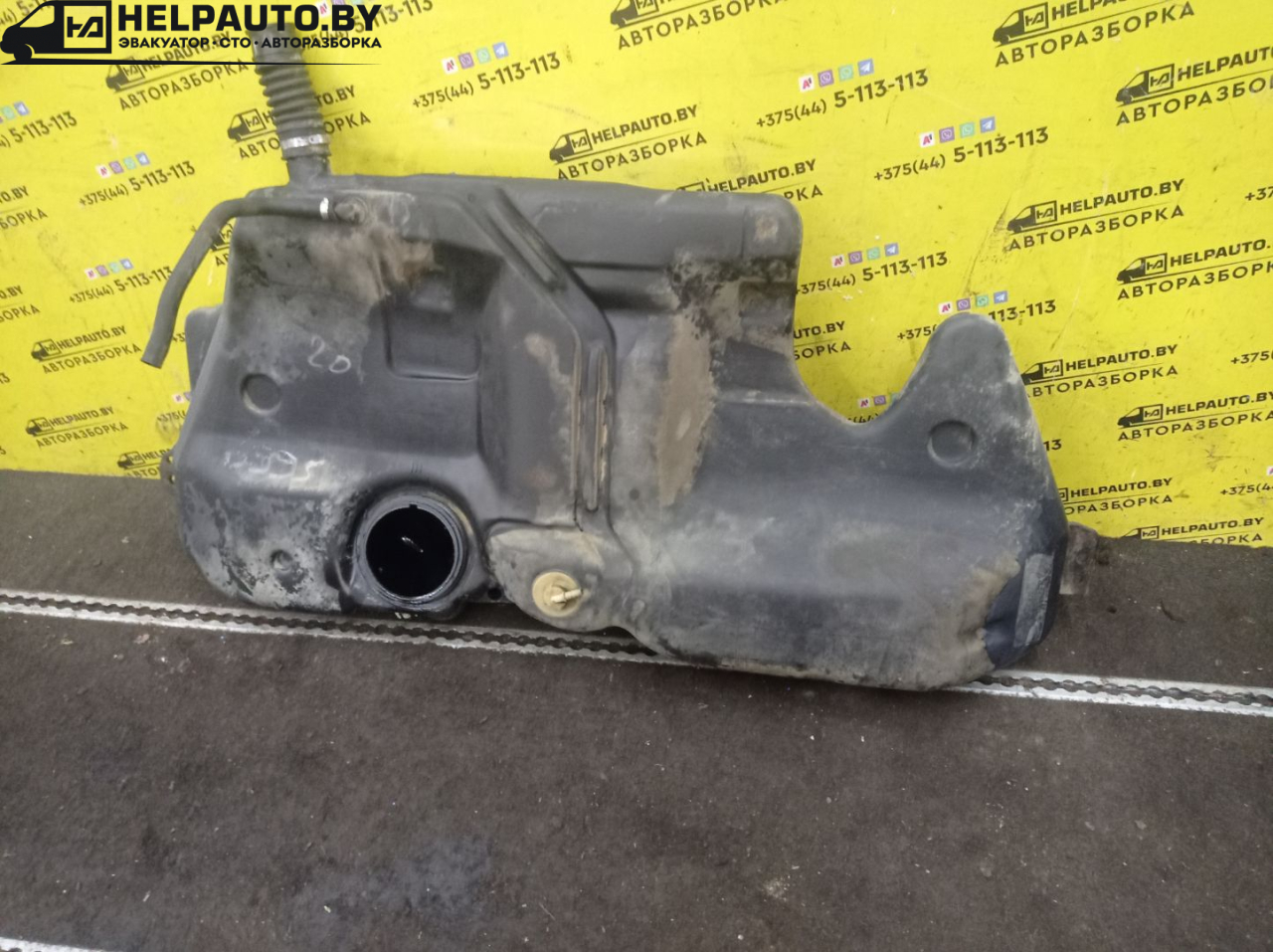 бак топливный Renault Scenic 1 поколение 1998, 1.9 л., F9Q 716, дизель, МКПП, синий, минивэн, передний привод - фото №1
