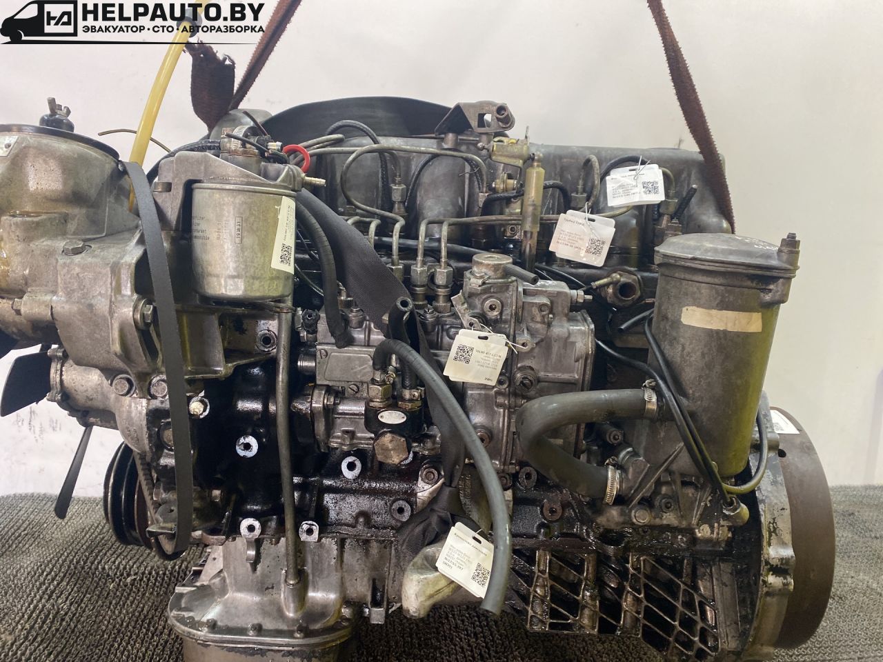трубка обратки форсунок Mercedes-Benz W123 W123 1983, 3.0 л., дизель, МКПП, седан - фото №1