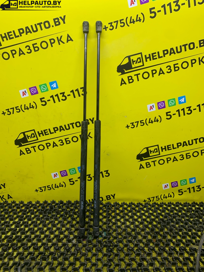амортизатор крышки багажника (3-5 двери) Opel Astra G 1998, 1.4 л., X 14 XE, бензин, МКПП, серебро, универсал, передний привод - фото №1