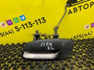 ручка наружная задняя левая Hyundai Elantra 3 поколение [рестайлинг] XD 2005, 1.6 л., G4ED, бензин, МКПП, серебристый, седан, передний привод