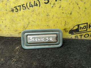 фонарь салона (плафон) Renault Scenic 1 поколение 1998, 1.9 л., F9Q 716, дизель, МКПП, синий, минивэн, передний привод