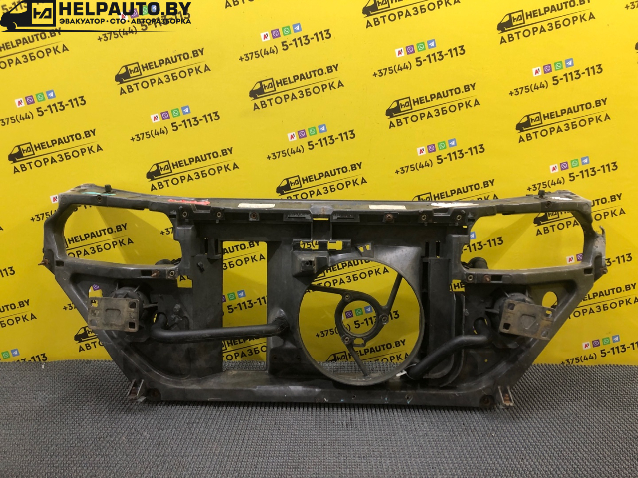 передняя панель крепления облицовки (телевизор) Peugeot 605 1 поколение 1994, 2.0 л., бензин, МКПП, серый, седан, передний привод - фото №1
