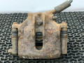суппорт передний левый Renault Laguna 1 поколение 1997, 2.0 л., F3R 200, бензин, МКПП, серый, универсал, передний привод - фото №2