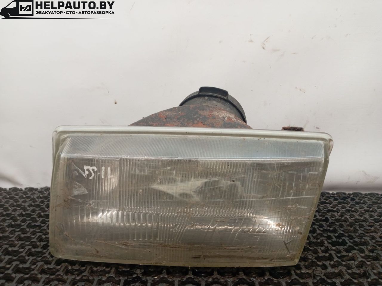 фара левая Fiat Scudo 1 поколение (1996 - 2007), 2.0 л., дизель, МКПП, белый, минивэн, передний привод - фото №1