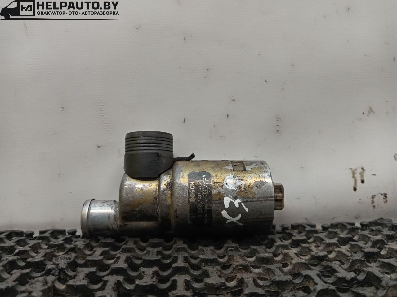 клапан холостого хода Opel Omega B 1999, 3.0 л., бензин, АКПП, чернозеленый, седан, задний привод, 0280140516 - фото №1