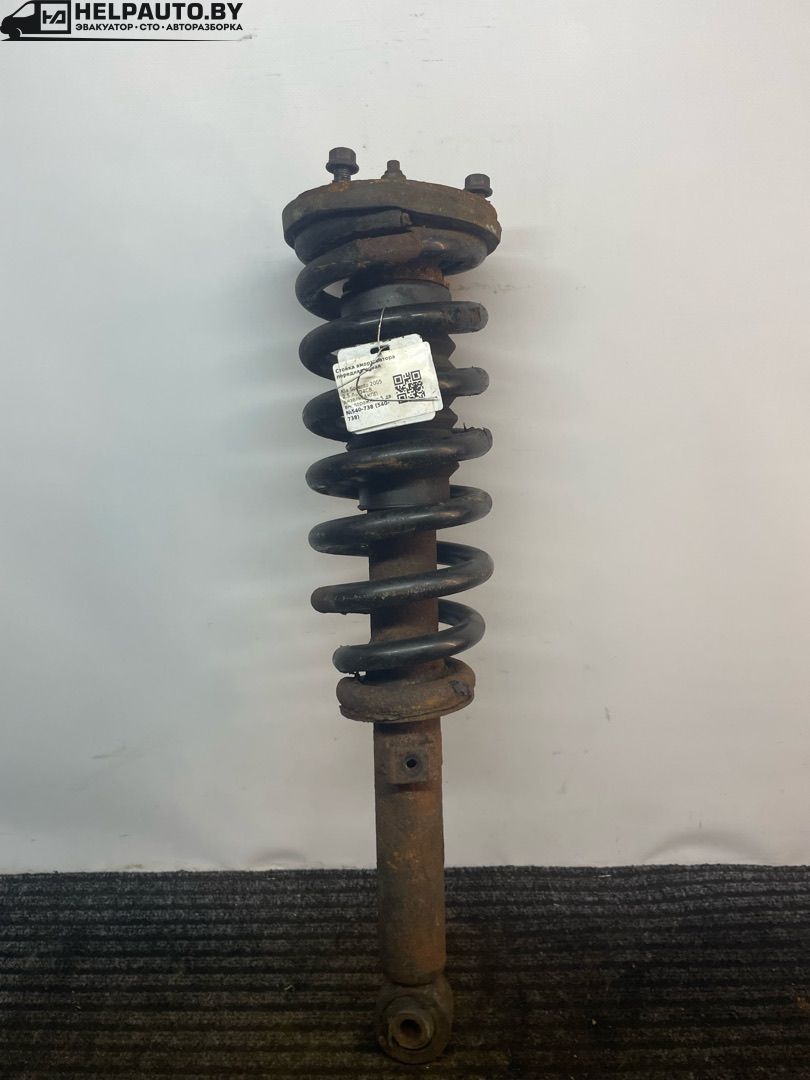 стойка передняя левая Kia Sorento 1 поколение 2005, 2.5 л., D4CB, дизель, АКПП, внедорожник 5 дв. - фото №1