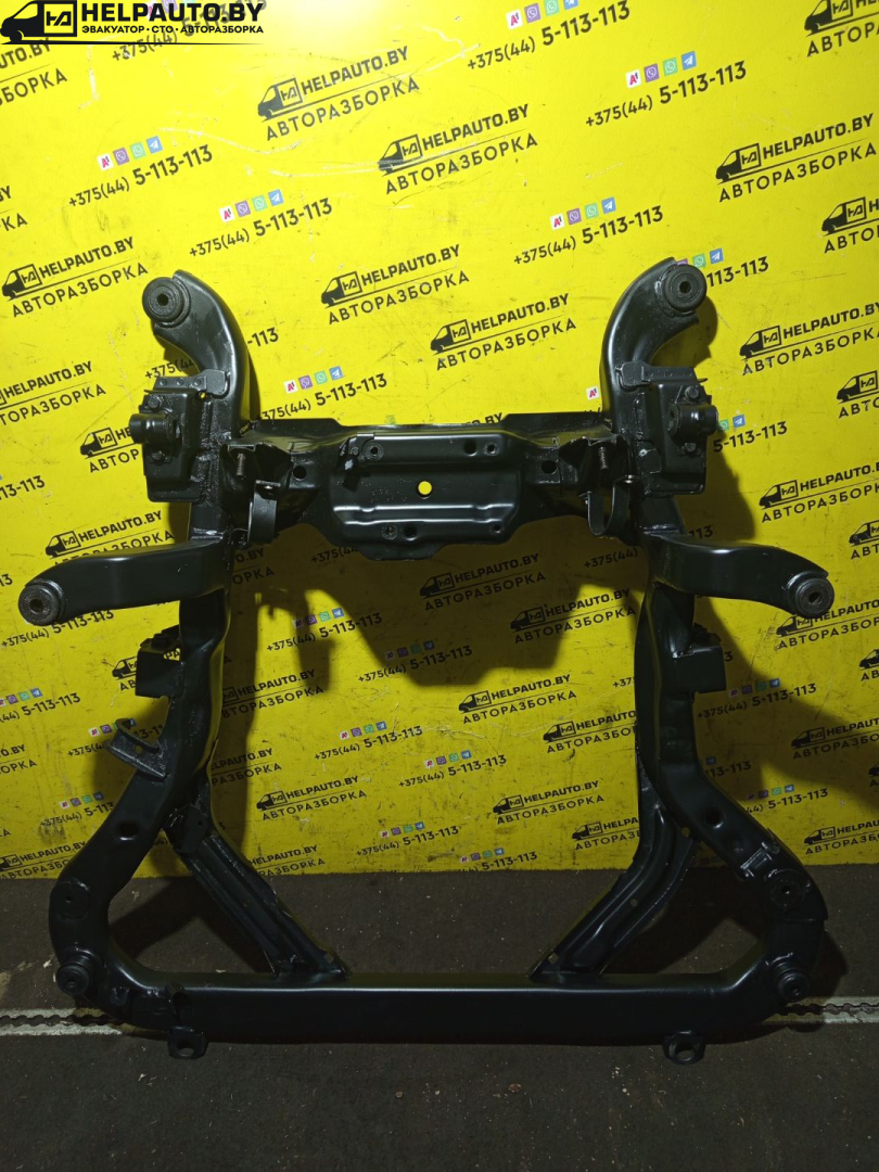 балка подвески передняя (подрамник) Opel Vectra B 1996, 1.7 л., X 17 DT (TC4EE1), дизель, МКПП, серебро, хетчбэк 5 дв., передний привод - фото №1