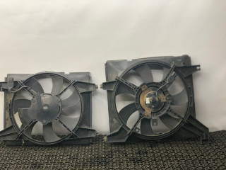 вентилятор радиатора Hyundai Elantra 3 поколение [рестайлинг] XD 2005, 1.6 л., G4ED, бензин, МКПП, серебристый, седан, передний привод